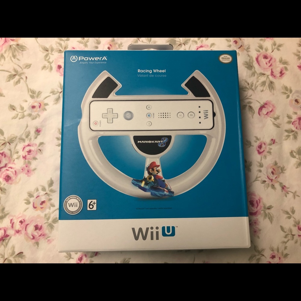 Wii U racing wheel